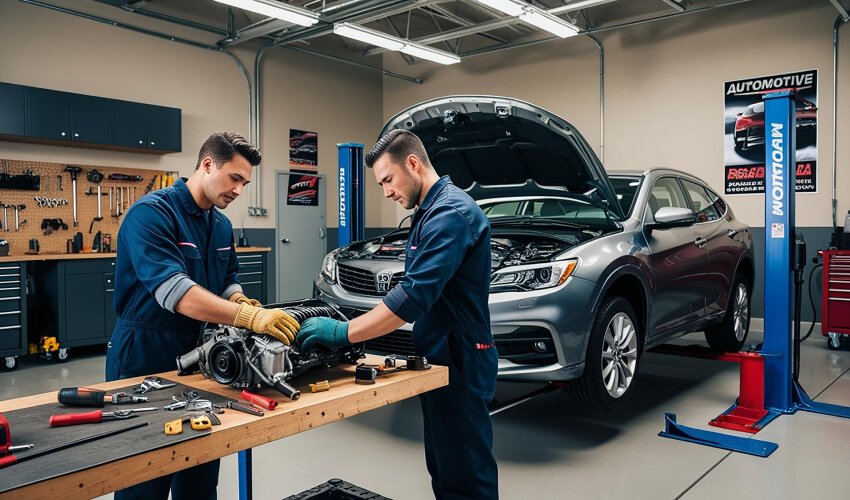 3M Car Care Studio team at work