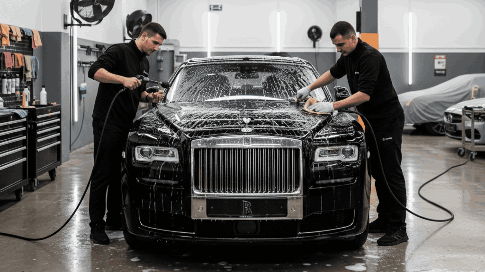 Inside the 3M Car Care Studio workspace